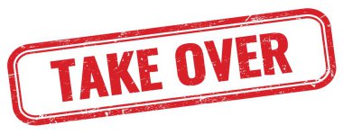 Kırmızı grungy dikdörtgen damgalı metni devral.