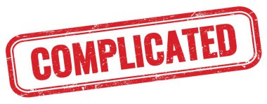 Kırmızı grungy dikdörtgen damgası üzerine tamamlanmış metin.