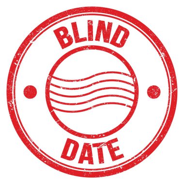 Kırmızı yuvarlak posta damgası üzerine yazılmış Kör Tarih metni