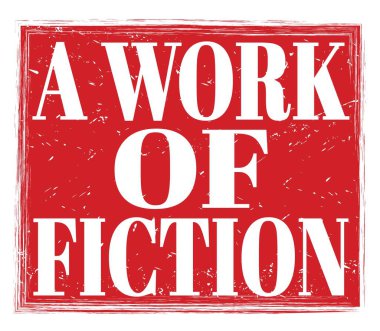 Kırmızı kirli damga işareti üzerine yazılmış bir kurgu eseri.