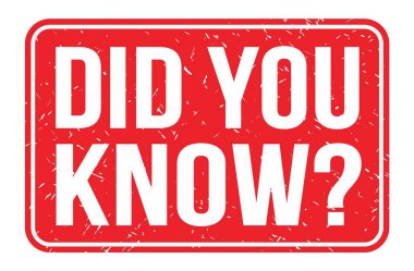 Kırmızı dikdörtgen damga işareti üzerine yazılan kelimeleri biliyor muydun?