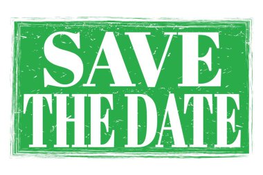 Tarihi kaydet, yeşil mührün üzerine yazılan kelimeler