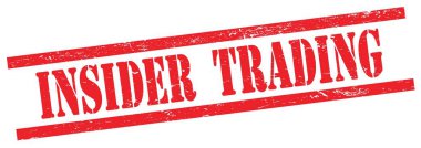 Kırmızı grungy dikdörtgen vintage damga üzerinde İçeriden TRADING metin.