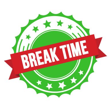 Kırık Zaman metni kırmızı yeşil rozet damgasında.