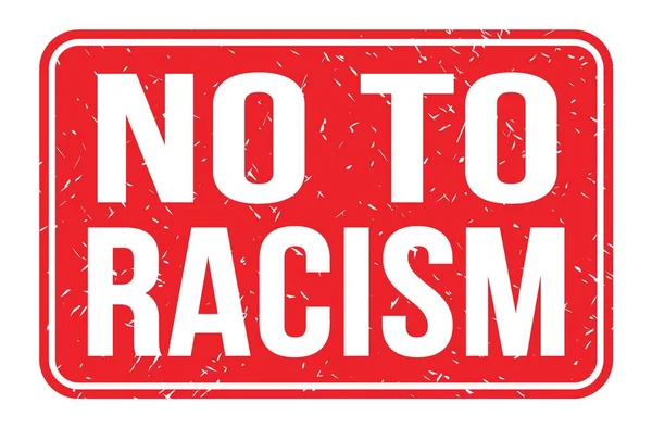 Racism Words Written Red Rectangle Stamp Sign — Stock Photo, Image