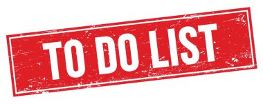 Kırmızı grungy dikdörtgen damga işareti üzerinde LIST metin yapmak.