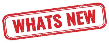 Kırmızı grungy dikdörtgen damgalı YENİ metin.