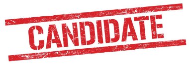 Kırmızı grungy dikdörtgen mühür işareti üzerinde CANATE metin.