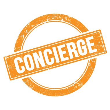 Turuncu grungy yuvarlak vintage pullu KONUŞMA metin.