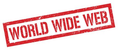 DÜNYA ÇOCUK Ağ Kırmızı Pis Dikdörtgen Damga İşareti.