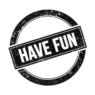 Siyah pasaklı, yuvarlak vintage damgalı eğlenceli bir metin olsun..