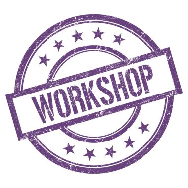 Mor menekşe üzerine yazılmış Workshop metni.