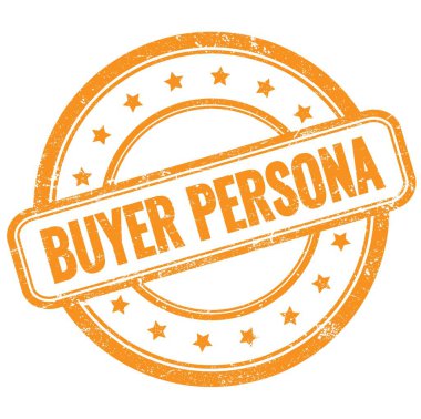 KİŞİ KİŞİ, turuncu mühür üzerine yazılmış kelimeler