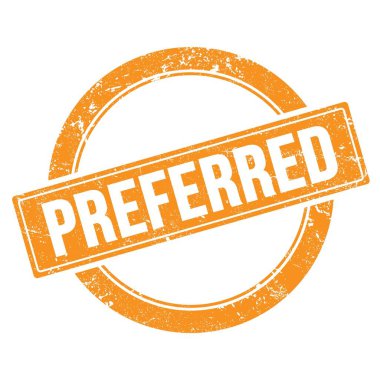 Turuncu grungy yuvarlak vintage pullu tercih edilen metin.