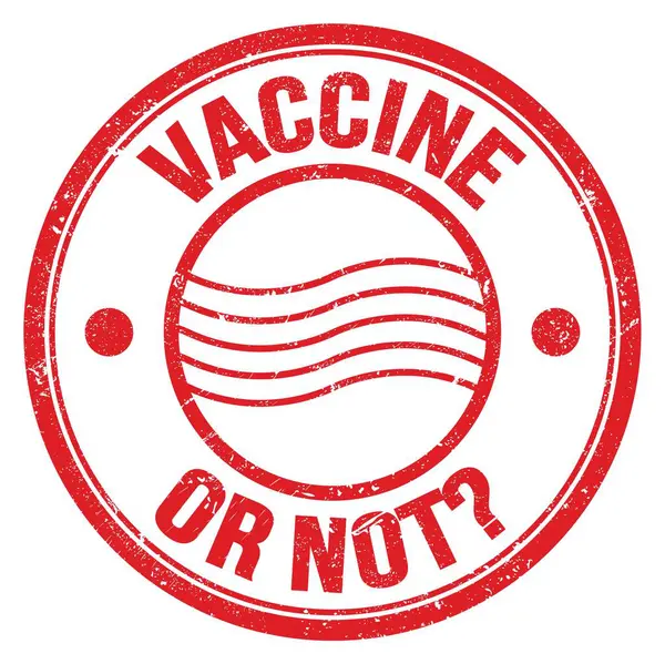 Vaccine Text Written Red Postal Stamp Sign — Stockfoto