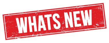 Kırmızı grungy dikdörtgen damga işareti üzerine YENİ metin.