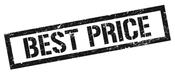 Best Price Black Grungy Rectangle Stamp Sign — Stockfoto