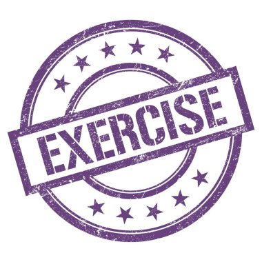 Mor menekşe üzerine yazılmış egzersiz metni..