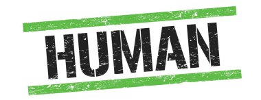 Siyah, yeşil, grungy çizgileri üzerinde insan metni damgası.