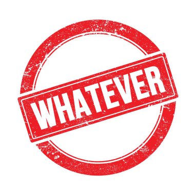 Kırmızı grungy yuvarlak vintage damga üzerinde ne olursa olsun metin.