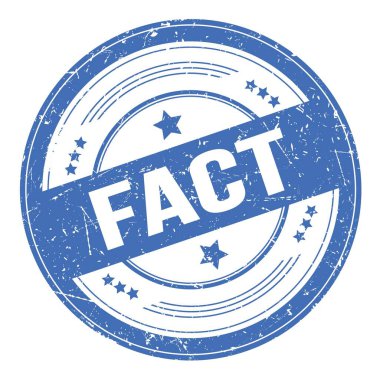 Mavi yuvarlak grungy doku damgası üzerine gerçek metin.