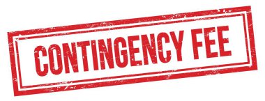 Kırmızı grungy vintage dikdörtgen damgalı Devam GENCY ücret metni.