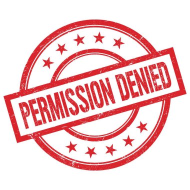 SEZİM DENİED Kauçuk damgalı kırmızı yuvarlak metin.