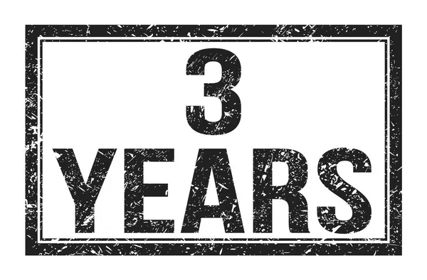 Years Words Written Black Rectangle Stamp Sign — Stok fotoğraf