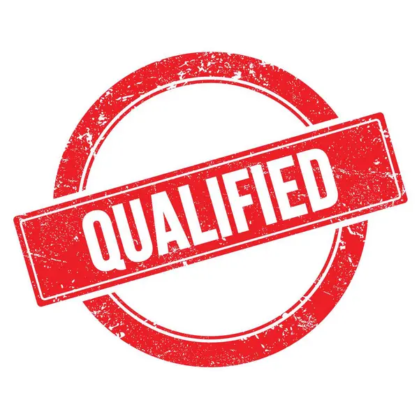 Kırmızı grungy yuvarlak vintage pul nitelikli metin.