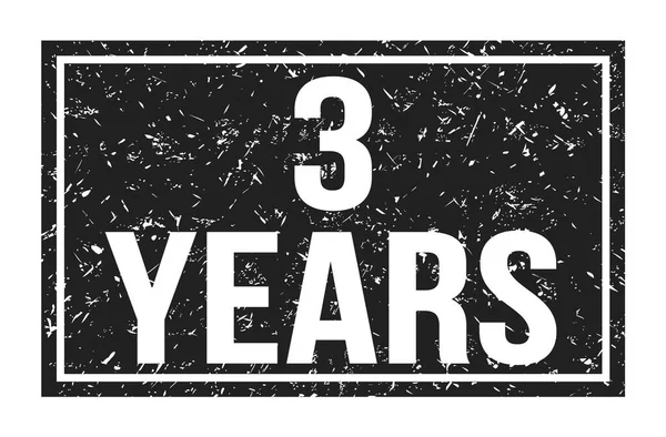 Years Words Written Black Rectangle Stamp Sign — Stock fotografie
