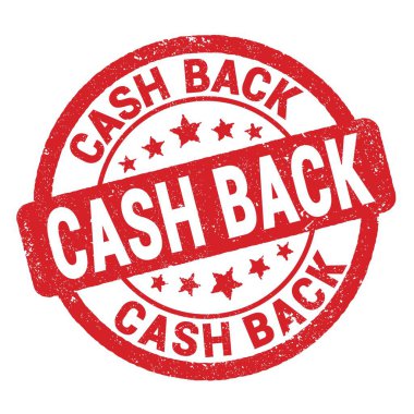 Kırmızı grungy işareti üzerine yazılmış CASH arka metin.