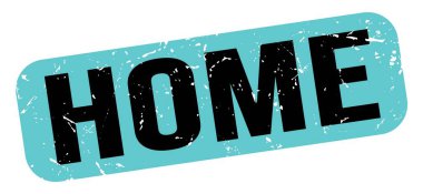 Mavi-siyah grungy işareti üzerine ev metni.