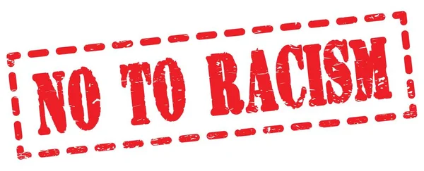 Não Racismo Texto Escrito Sinal Carimbo Traço Vermelho — Fotografia de Stock
