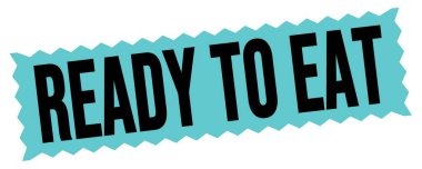 Mavi-siyah zig-zag işareti üzerine yazılmış metni yemeye hazır.