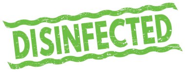 Yeşil çizgiler damgası üzerine yazılmış DÜŞTÜ metin.