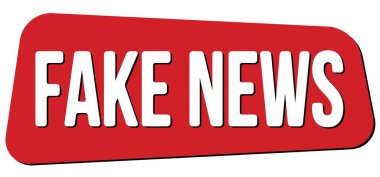 Kırmızı trapez damgasıyla yazılmış sahte haber metni.