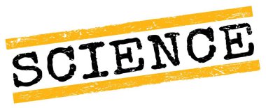 Bilimsel metin sarı-siyah grungy satır işareti üzerine yazılmış.