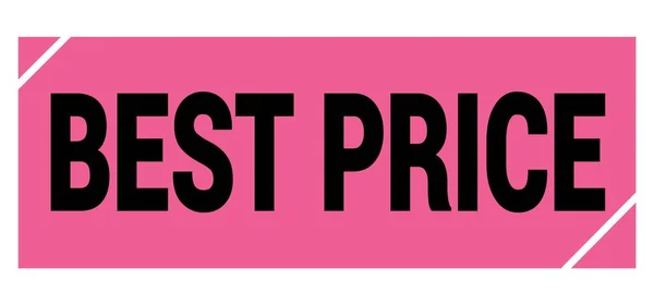 Best Price Text Written Pink Black Grungy Stamp Sign — Foto de Stock