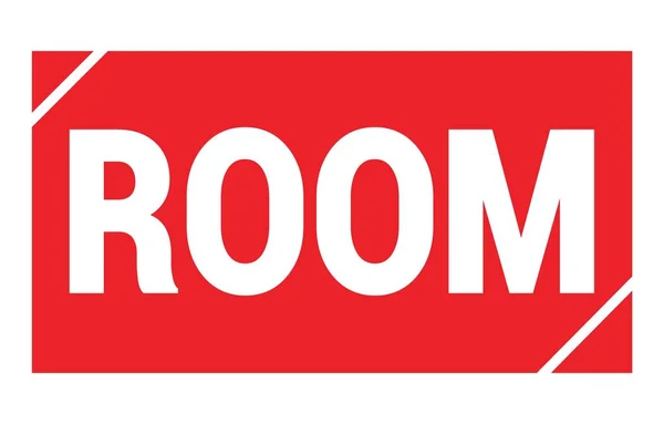 Room Text Written Red Rectangle Stamp Sign — Fotografia de Stock