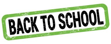 Yeşil-siyah dikdörtgen mühür işareti üzerine yazılmış OKULU metne geri dön.