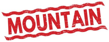 Kırmızı satır işareti üzerine yazılmış dağlık metin.