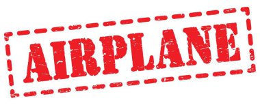 Kırmızı pano işareti üzerine yazılmış Hava Yolları metni.