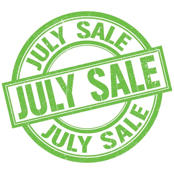 Yeşil yuvarlak damga işareti üzerine yazılmış metin satışı