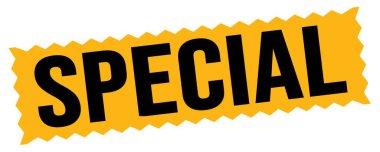 Turuncu-siyah zig-zag işareti üzerine yazılmış özel metin.