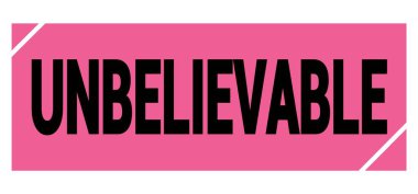 Pembe-siyah grungy işareti üzerine yazılmış inanılmaz bir metin..