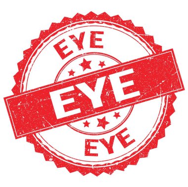 Kırmızı yuvarlak pul işareti üzerine yazılmış göz yazısıName