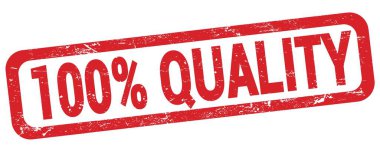 Kırmızı dikdörtgen işareti üzerine yazılmış% 100 nicelik metni.