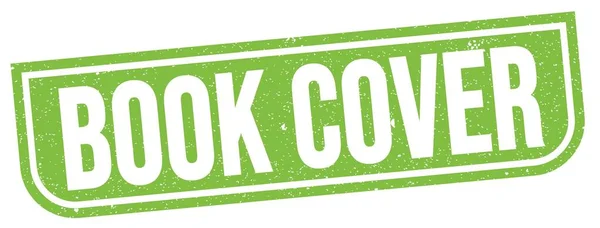 Book Cover Text Written Green Grungy Stamp Sign — Stock Photo, Image