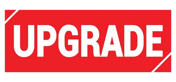 Kırmızı Grungy Işareti Üzerine Yazılmış Upgrad Metni — Stok fotoğraf