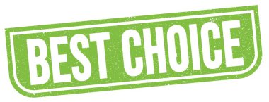 En iyi seçim metni yeşil grungy işareti üzerine yazılmış.